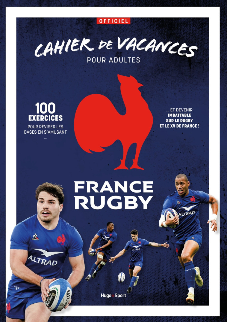 Cahier de vacances pour adultes du XV de France - Gaëtan Lefevre - HUGO SPORT