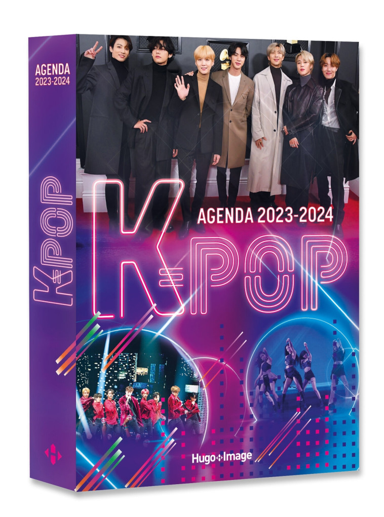 Agenda scolaire K POP 2023 - 2024 -   - HUGO IMAGE