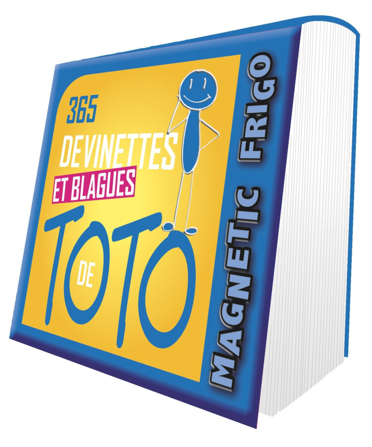 Magnetique Frigo 365 devinettes et blagues de toto -   - HUGO IMAGE