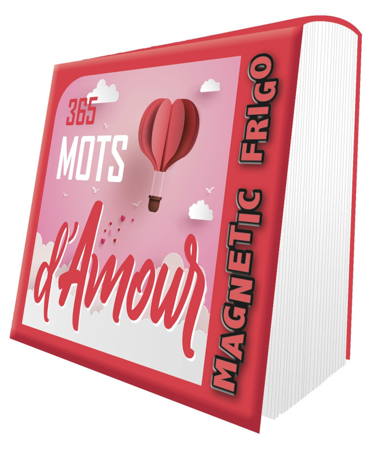 Magnetics Frigo 365 Mots d'Amour 2022 -   - HUGO IMAGE