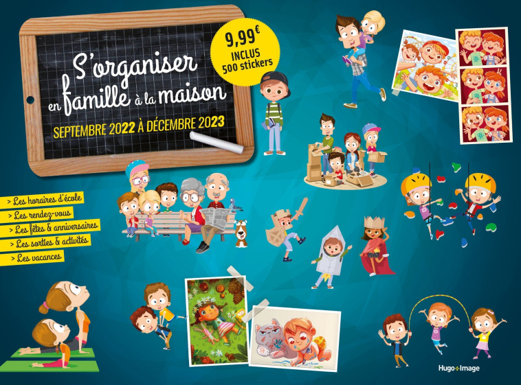 Calendrier s'organiser en famille 2022 - 2023 -   - HUGO IMAGE