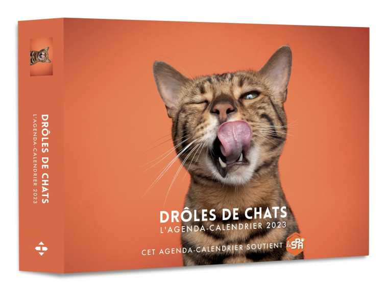 Agenda - Calendrier Drôles de chats 2023 -   - HUGO IMAGE