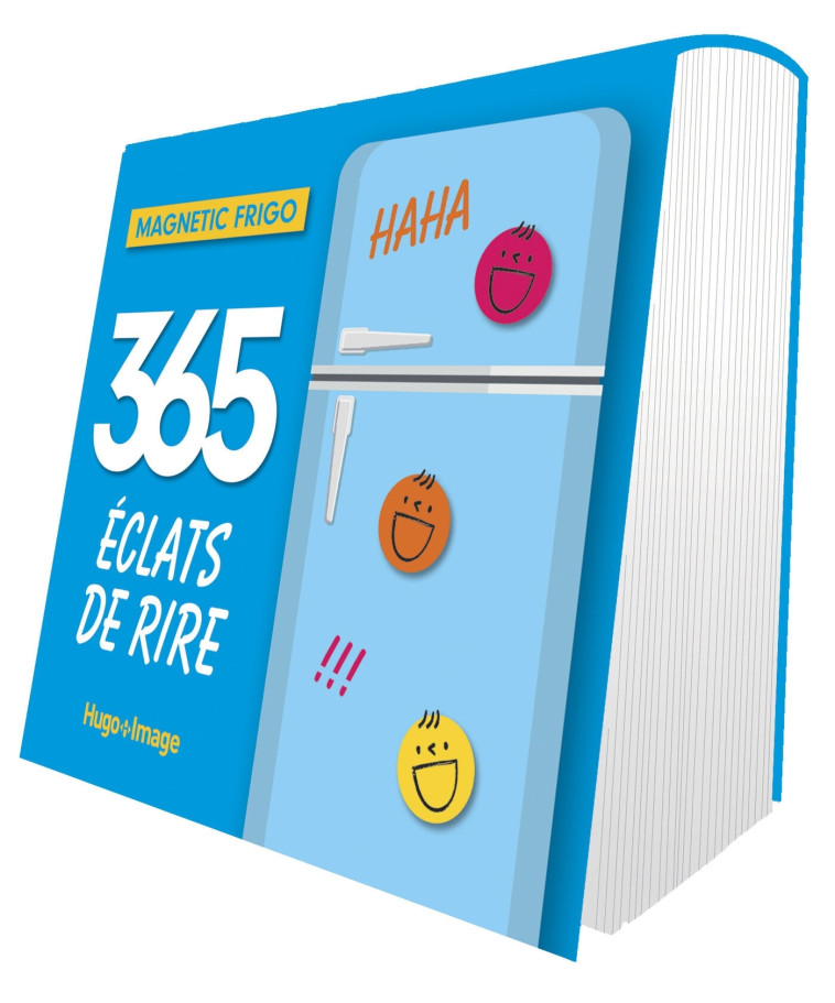 Magnétics Frigo - 365 éclats de rire 2023 -   - HUGO IMAGE