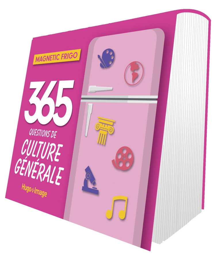 Magnétics Frigo - 365 questions de culture G 2023 -   - HUGO IMAGE