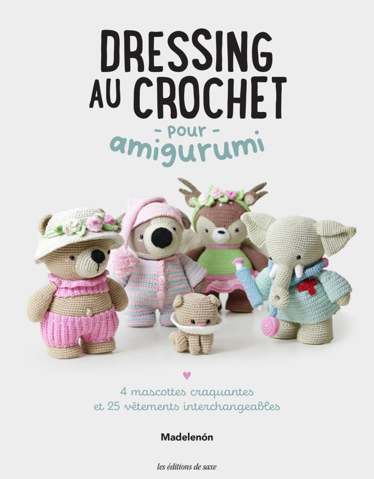 Dressing au crochet pour amigurumi -  Madelenón - DE SAXE