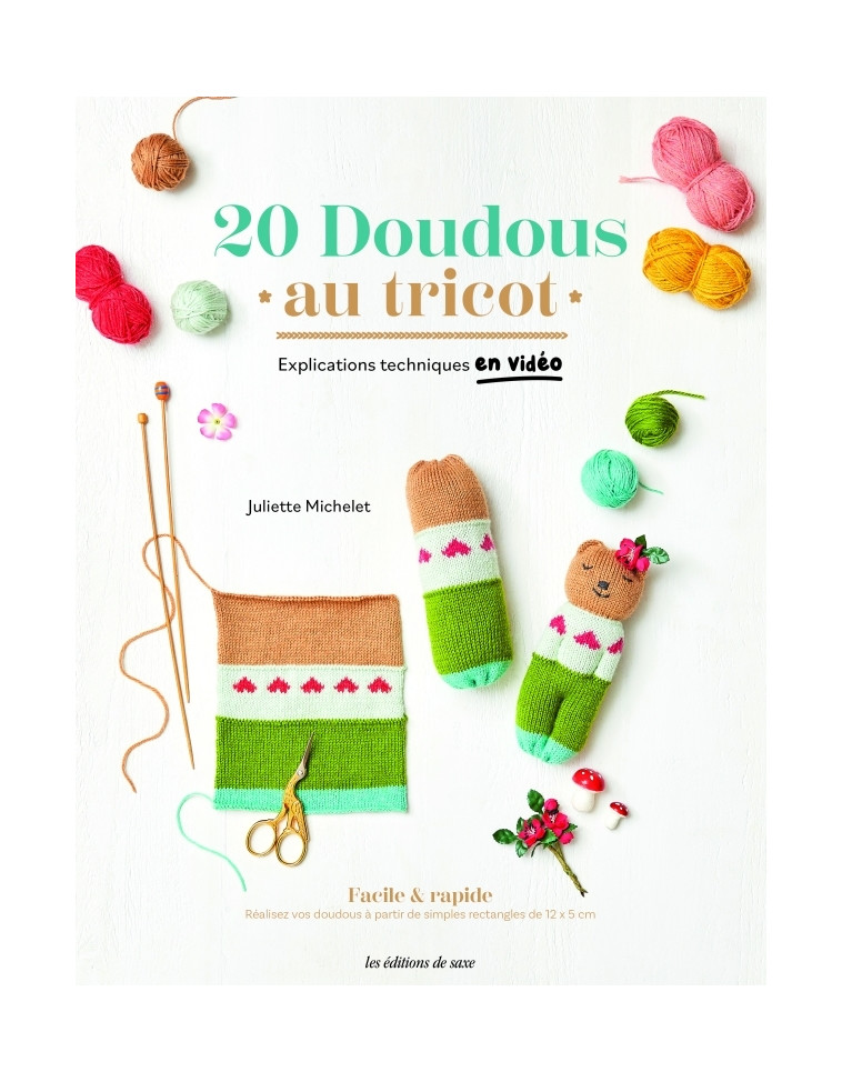 20 doudous au tricot - XXX - DE SAXE