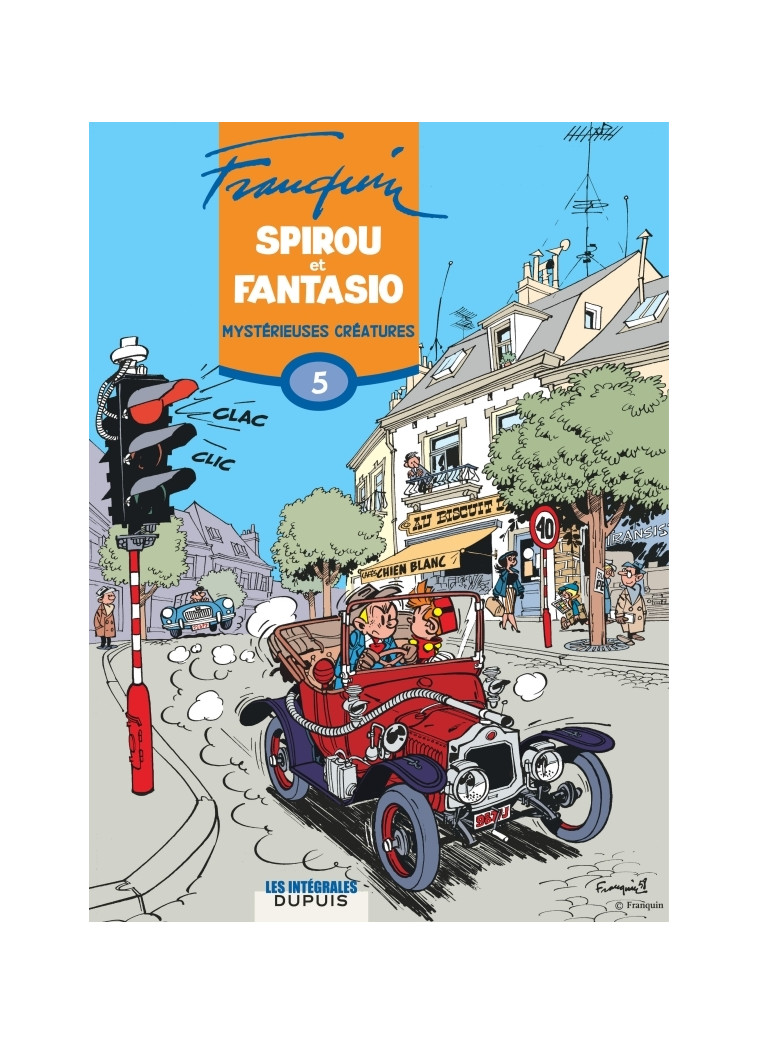 Spirou et Fantasio - L'intégrale - Tome 5 - Mystérieuses créatures -  Franquin - DUPUIS