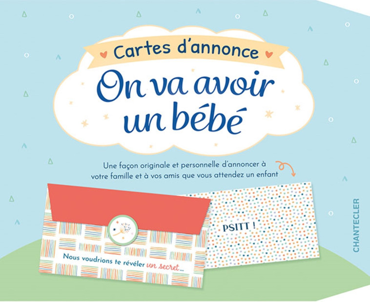 On va avoir un bébé - cartes d'annonce -  Collectif - CHANTECLER