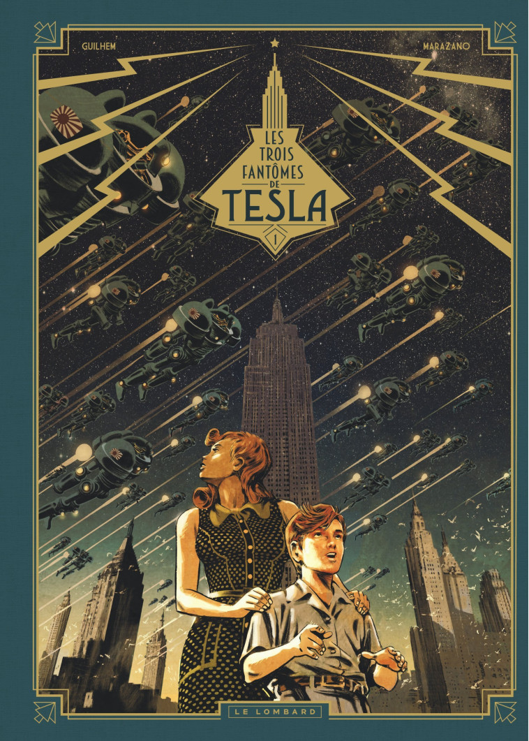 Les Trois fantômes de Tesla - Tome 1 - Le Mystère chtokavien -  Guilhem - LOMBARD