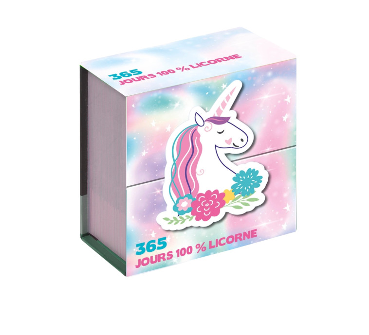 Mini calendrier - 365 jours 100% Licorne -  Playbac Éditions - PLAY BAC