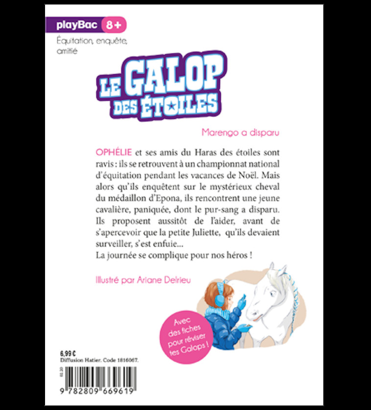 Le Galop des Etoiles - Marengo a disparu - Tome 4 - N. M. Zimmermann - PLAY BAC