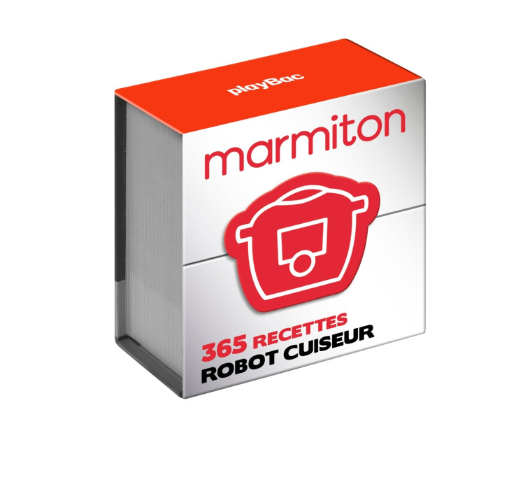 Mini calendrier - 365 recettes Marmiton au Robot cuiseur - XXX - PLAY BAC