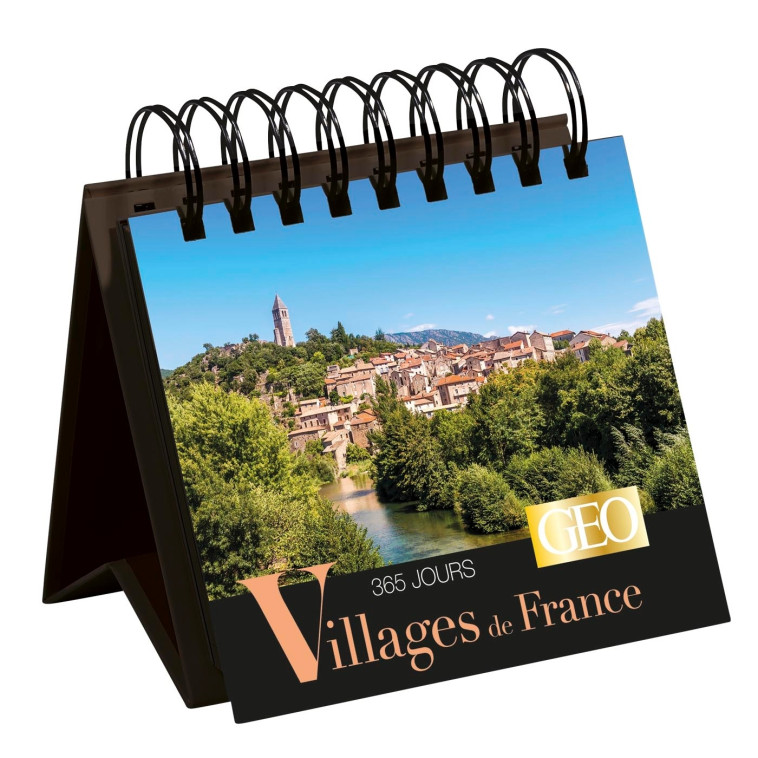 365 jours Villages de France - calendrier Géo -  Playbac Éditions - PLAY BAC