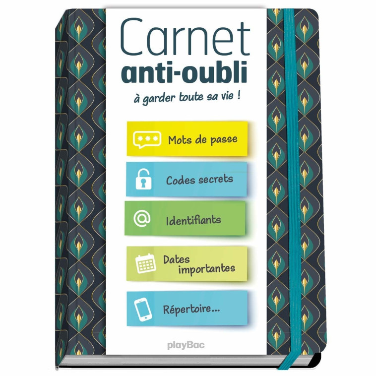 FRIGOBLOC MON CARNET ANTI-OUBLI -   - PLAY BAC