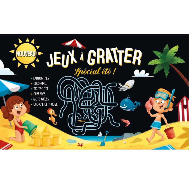 Jeux à gratter -  Spécial été ! - Romain Guyard - PLAY BAC