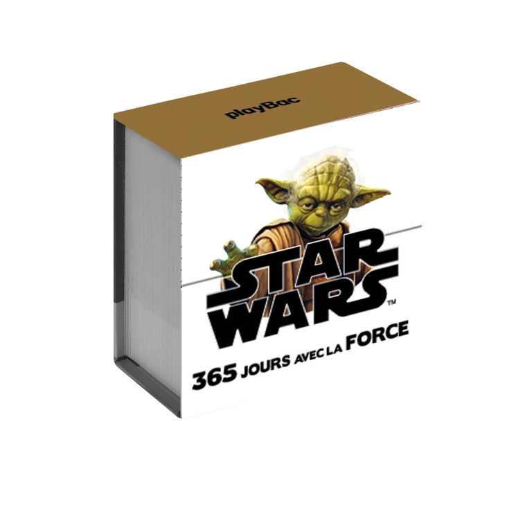 Mini calendrier - 365 jours avec la Force Star Wars -   - PLAY BAC