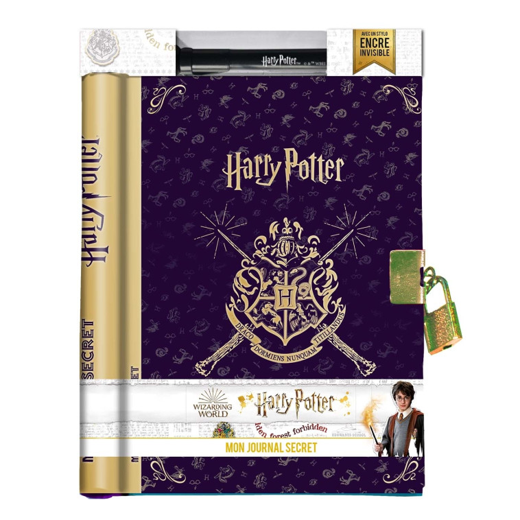 Harry Potter - Mon journal secret (avec encre invisible) -  Playbac Éditions - PLAY BAC