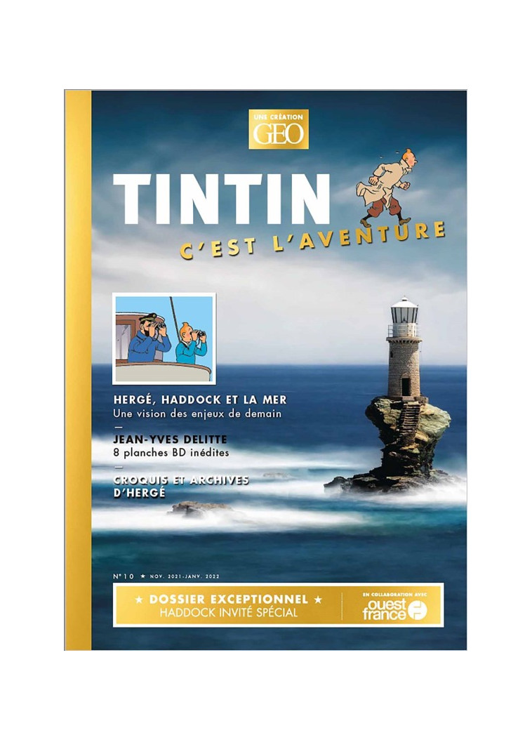 Tintin - C'est l'aventure 10 -  Collectif - GEO MOULINSART