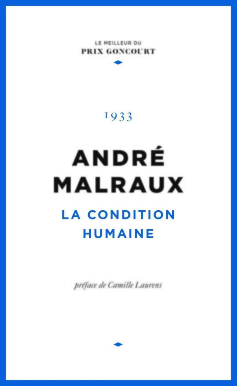 La condition humaine - André Malraux - STE DU FIGARO