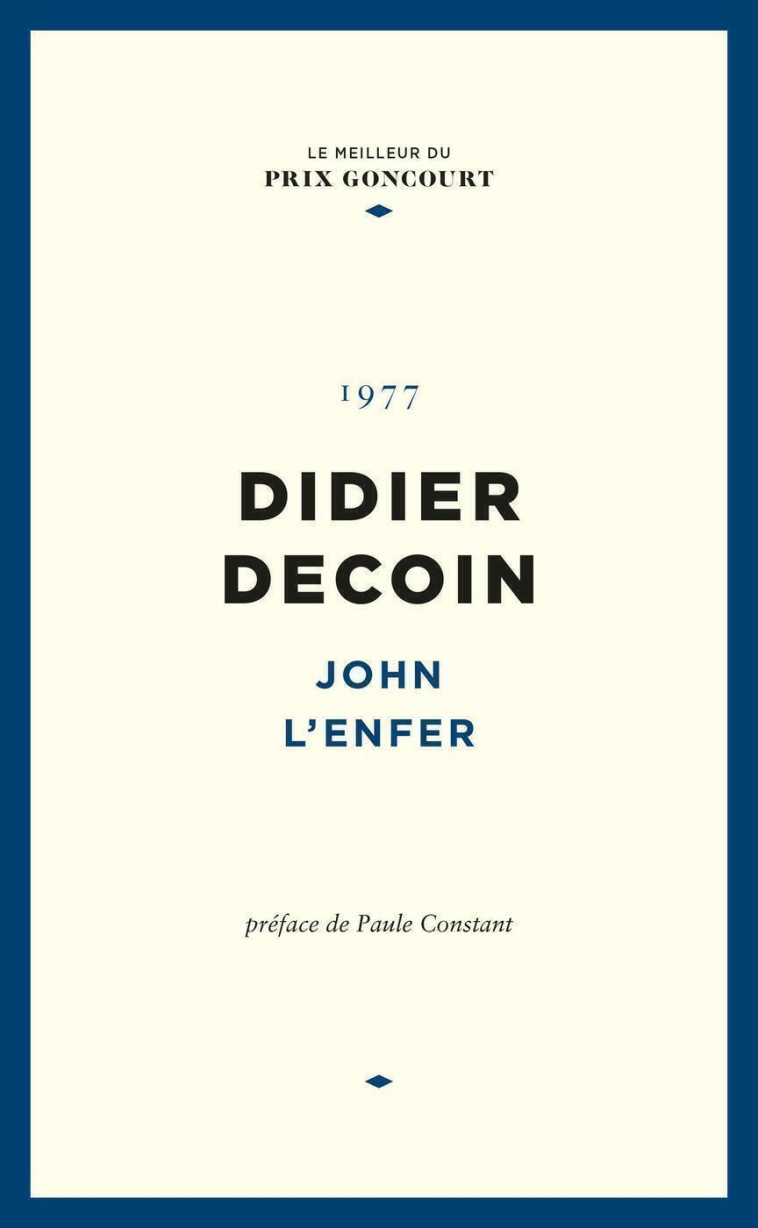 John l'Enfer - Didier Decoin - STE DU FIGARO