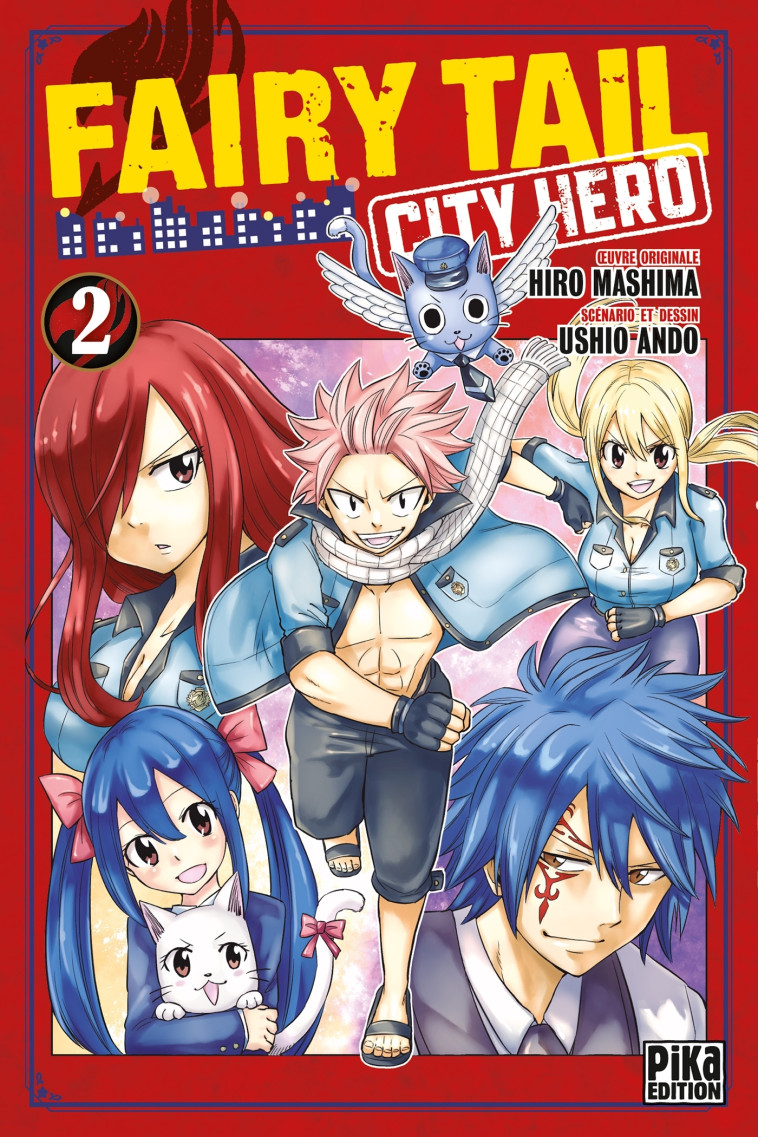 Fairy Tail - City Hero T02 - Ushio Ando - PIKA