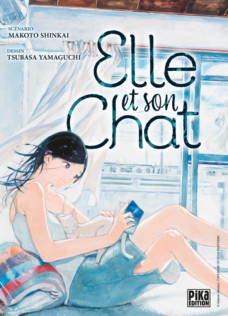 Elle et son chat - Makoto Shinkai - PIKA