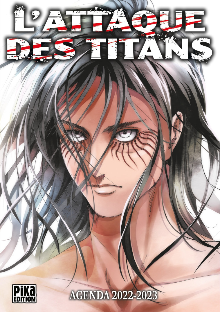 Agenda L'Attaque des Titans 2022-2023 - Hajime Isayama - PIKA