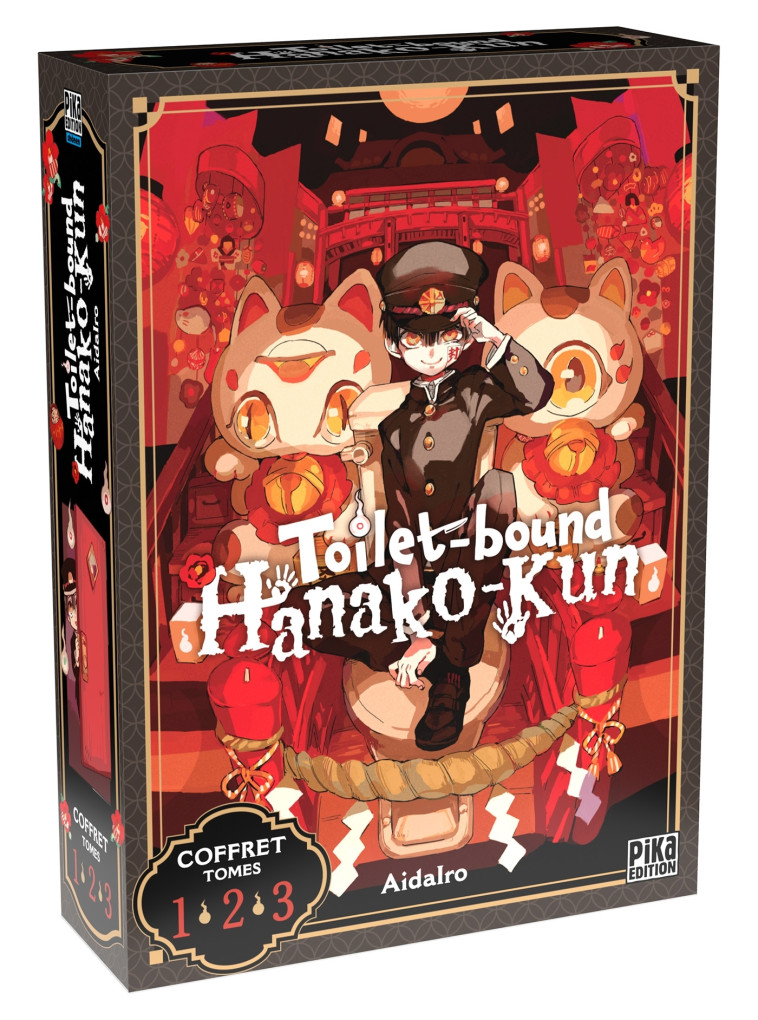 Toilet-bound Hanako-kun Coffret T01 à T03 -  AidaIro - PIKA