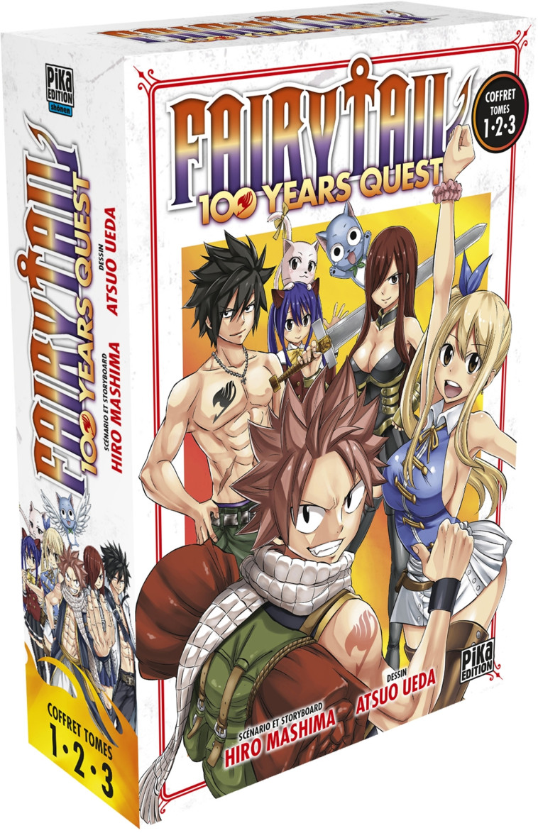 Fairy Tail - 100 Years Quest Coffret T01 à T03 - XXX - PIKA