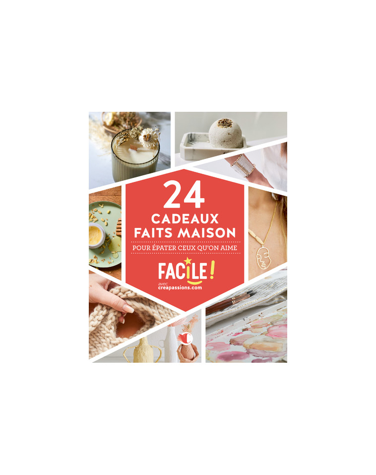 24 cadeaux faits maison pour épater ceux qu'on aime - Aurélie Buridans - CREAPASSIONSCOM