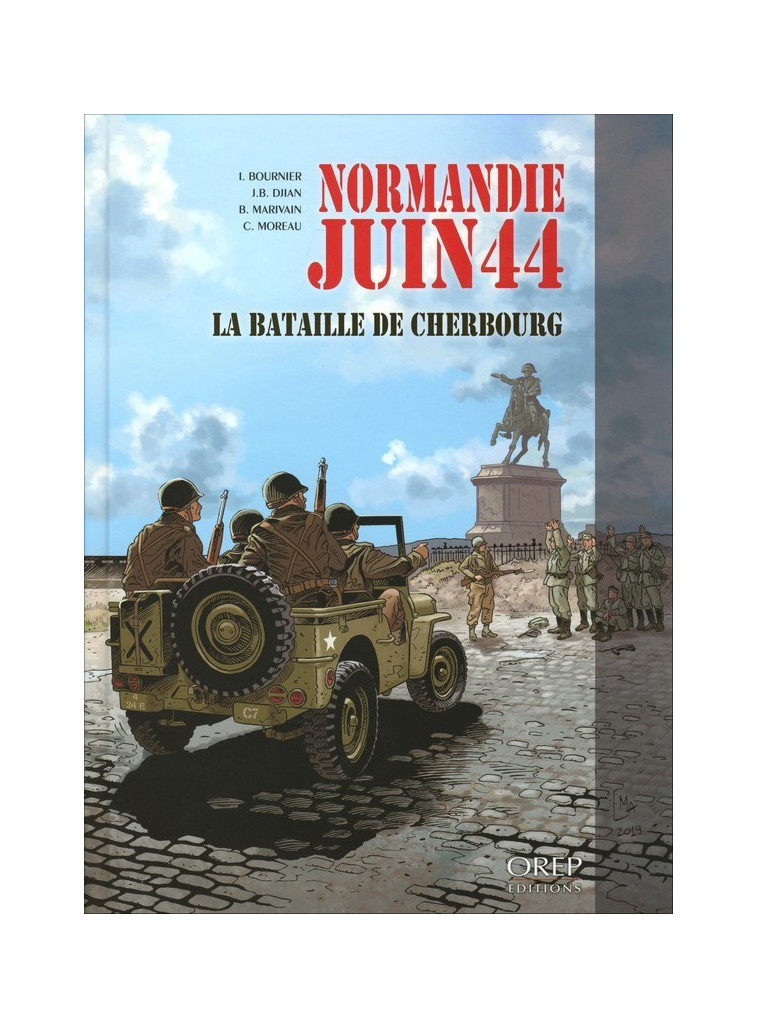 Normandie juin 44 tome 7 : la bataille de Cherbourg -  Collectif - OREP