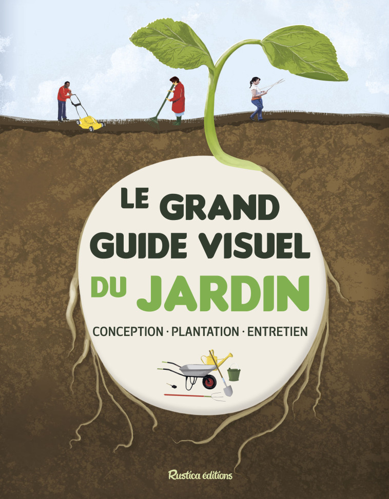 Le grand guide visuel du jardin - Guy Barter - RUSTICA