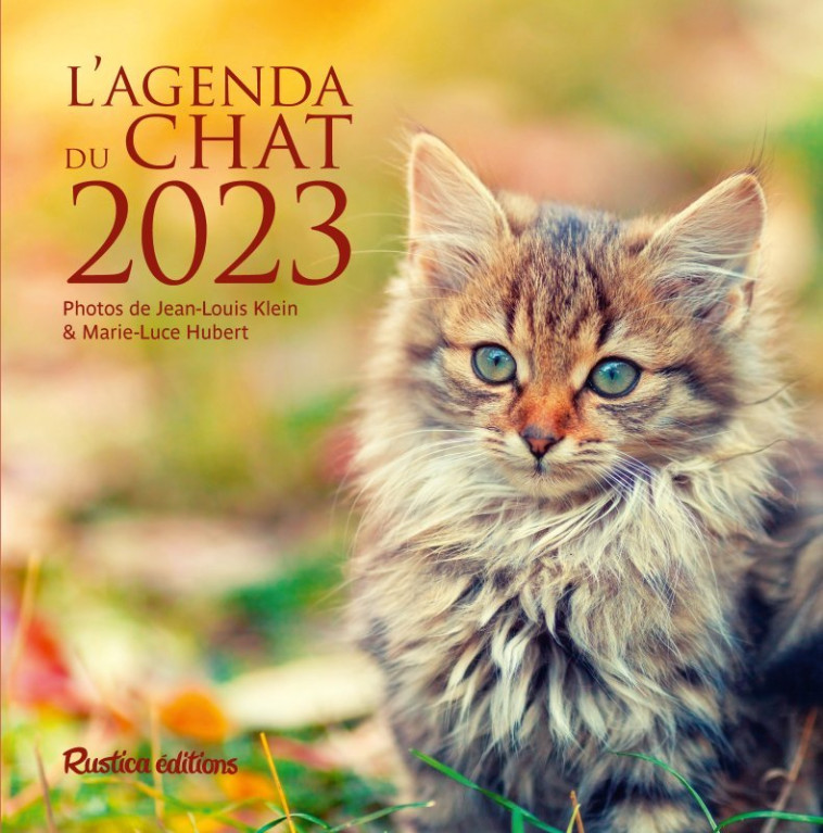 L'agenda du chat 2023 - Marie-Luce Hubert - RUSTICA