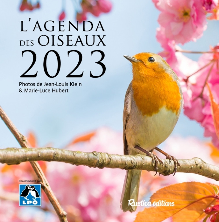 L'agenda des oiseaux 2023 - Marie-Luce Hubert - RUSTICA