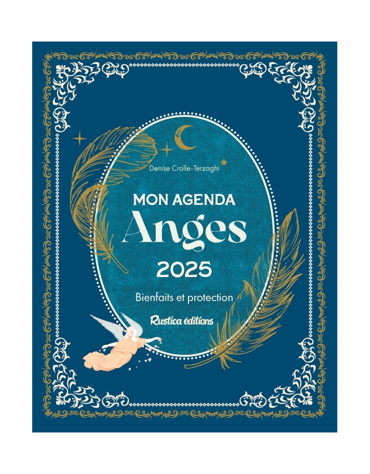 Mon agenda des anges 2025 - Denise Crolle-Terzaghi - RUSTICA