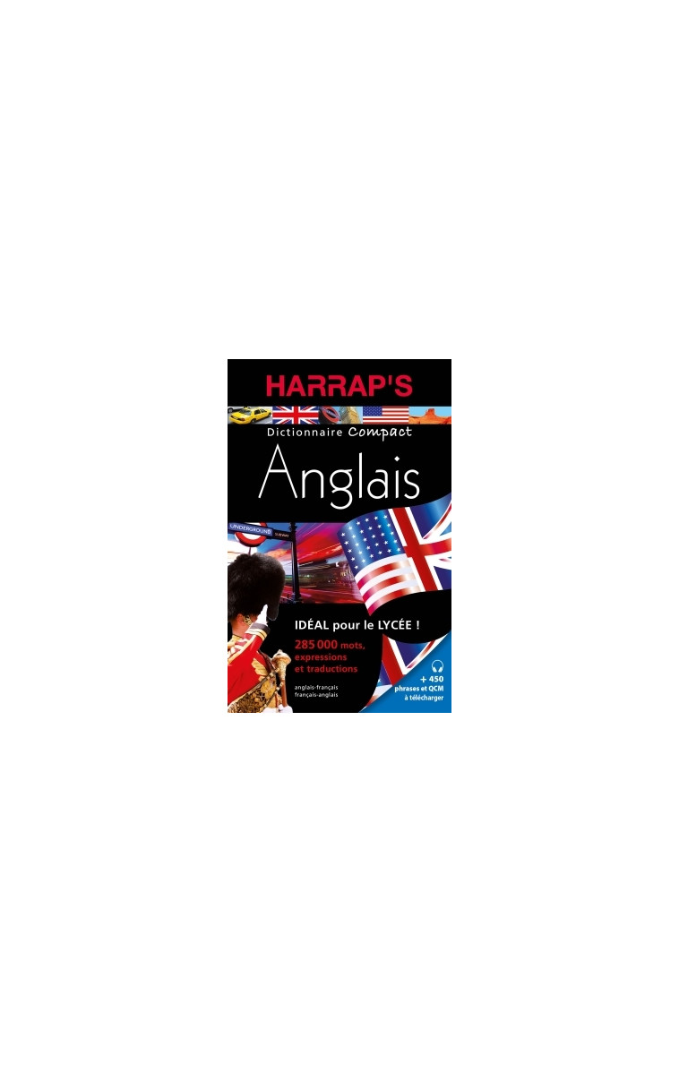 Harrap's dictionnaire compact anglais -   - HARRAPS