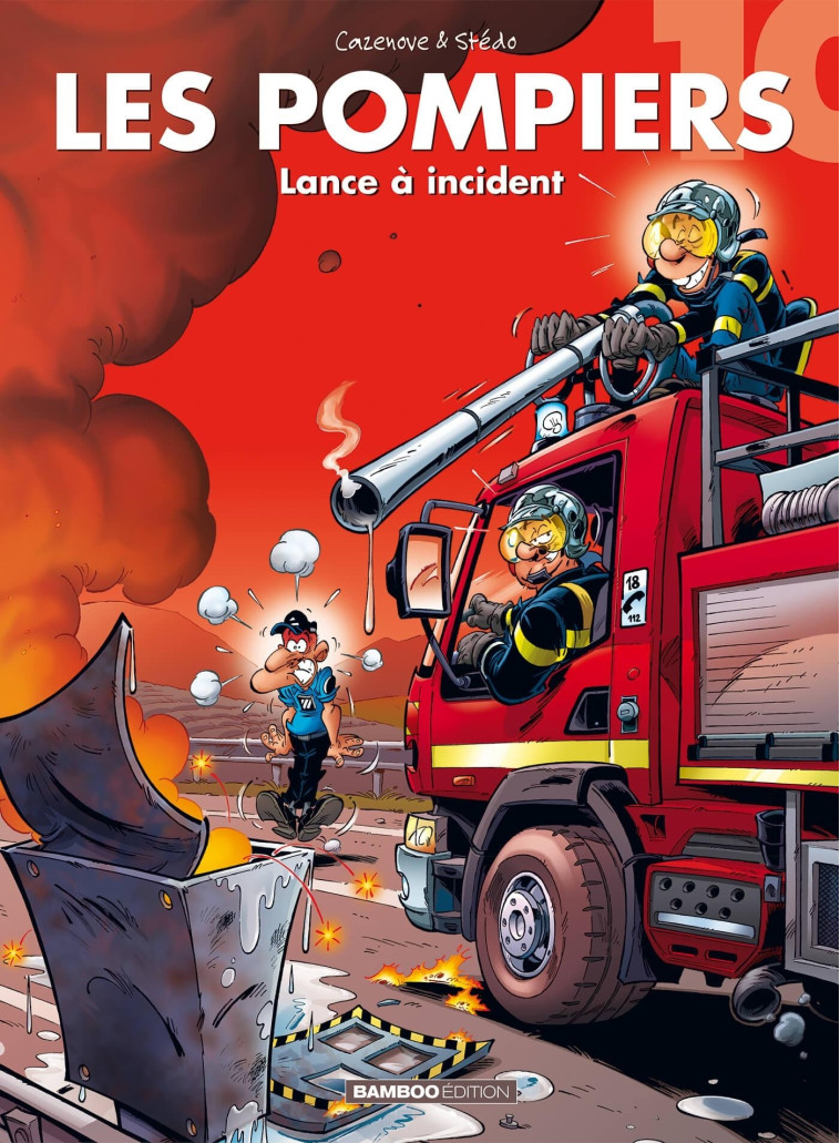 Les Pompiers - tome 10 -  STEDO+ CAZENOVE - BAMBOO