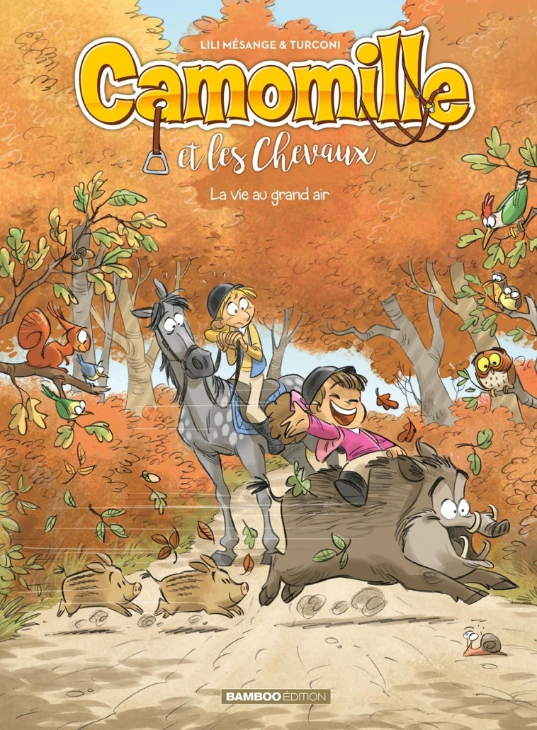 Camomille et les chevaux - tome 08 - Stefano Turconi - BAMBOO