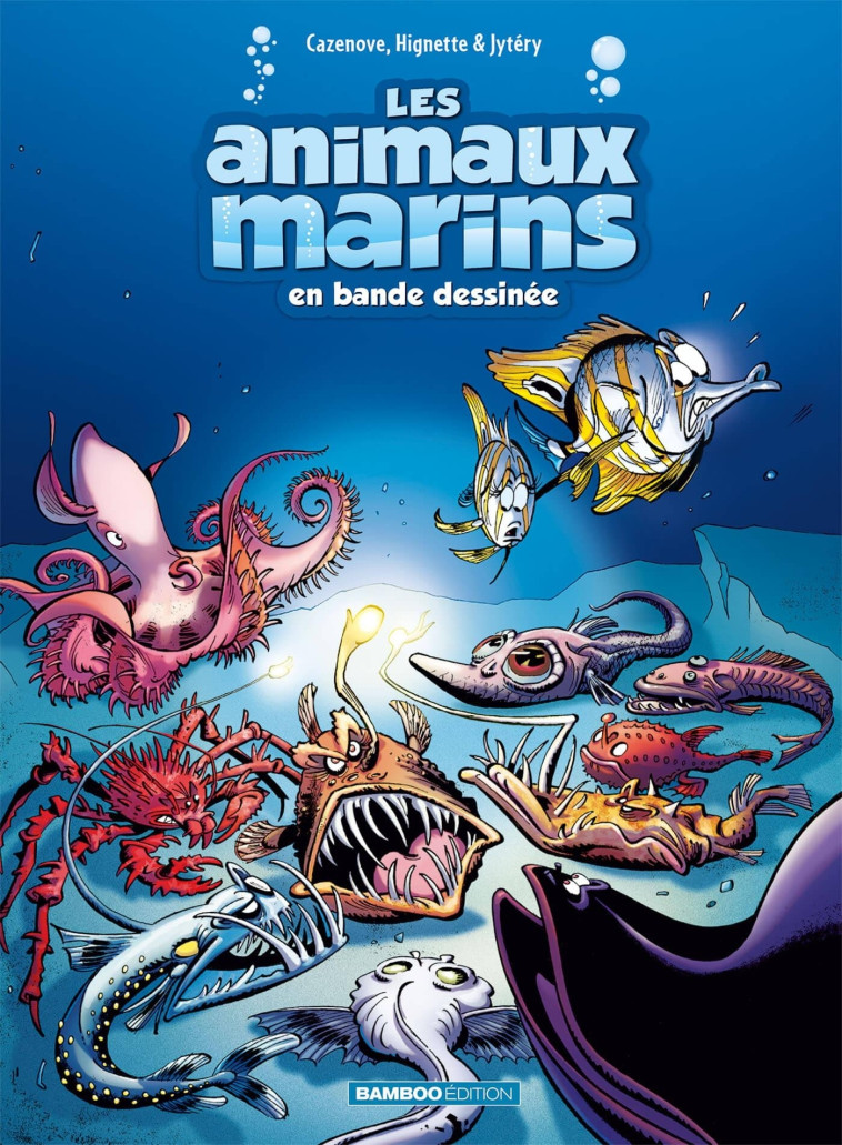 Les Animaux marins en BD - tome 06 -  Jytéry - BAMBOO