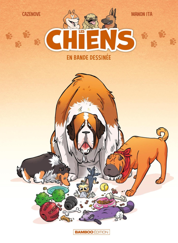 Les Chiens en BD - tome 01 - Christophe Cazenove - BAMBOO