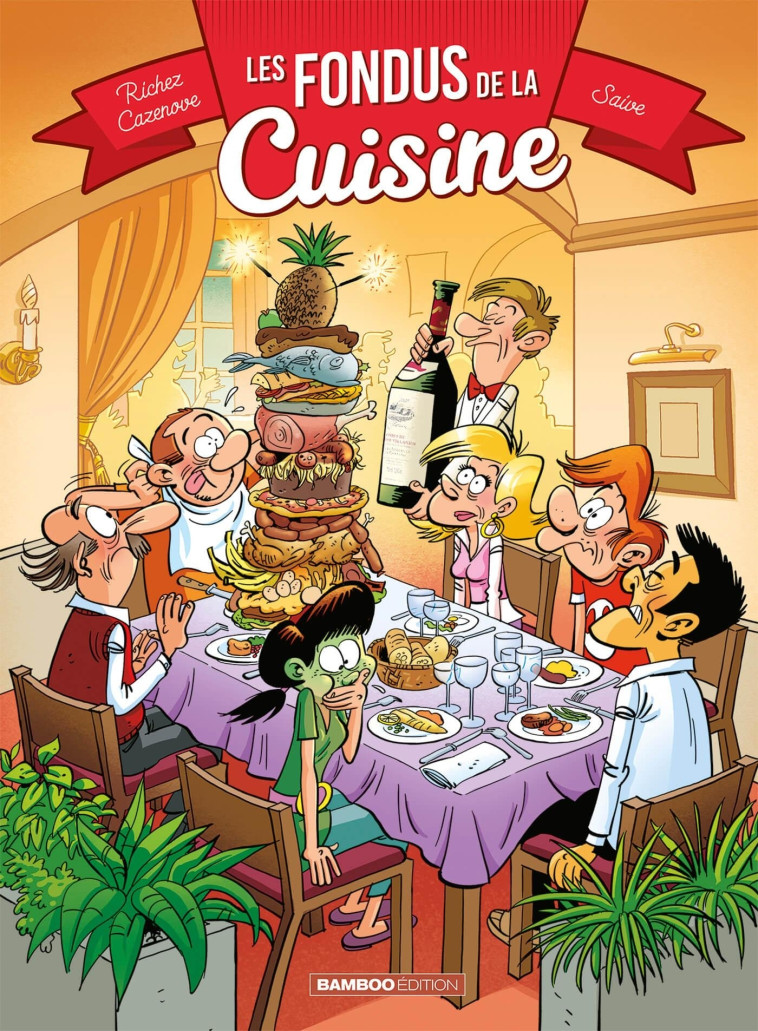 Les Fondus de la cuisine - tome 01 - Hervé Richez - BAMBOO