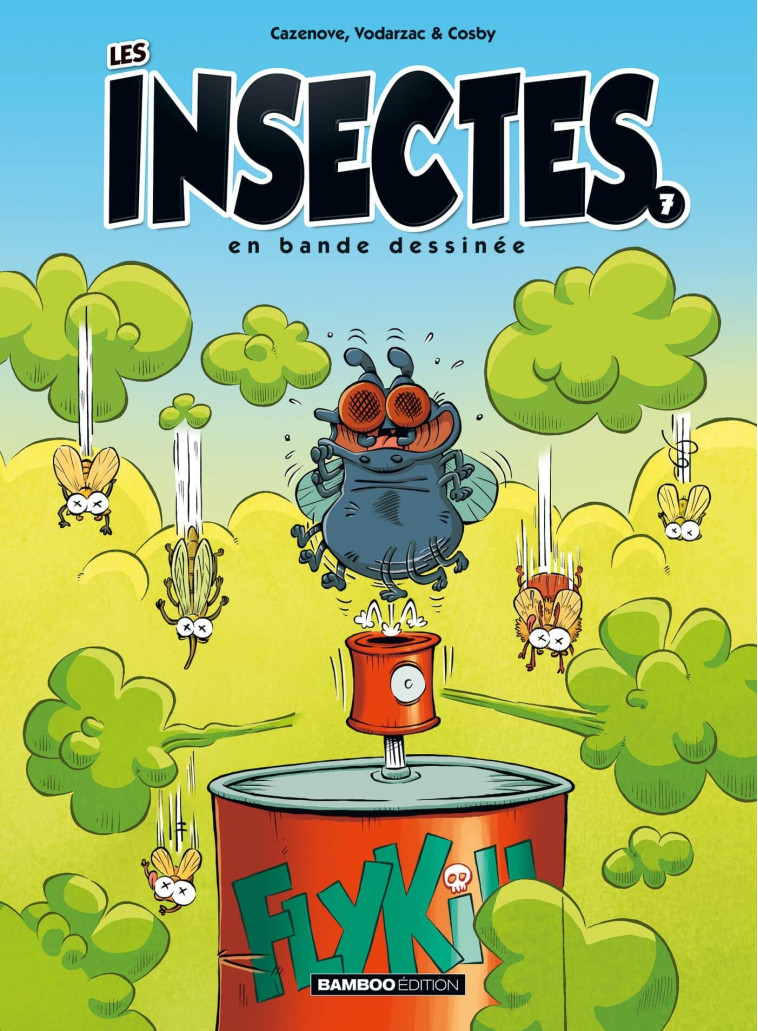 Les Insectes en BD - tome 07 - Christophe Cazenove - BAMBOO