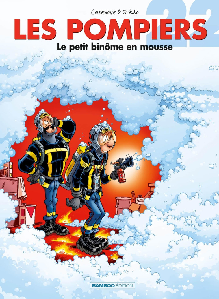 Les Pompiers - tome 22 -  Stédo - BAMBOO