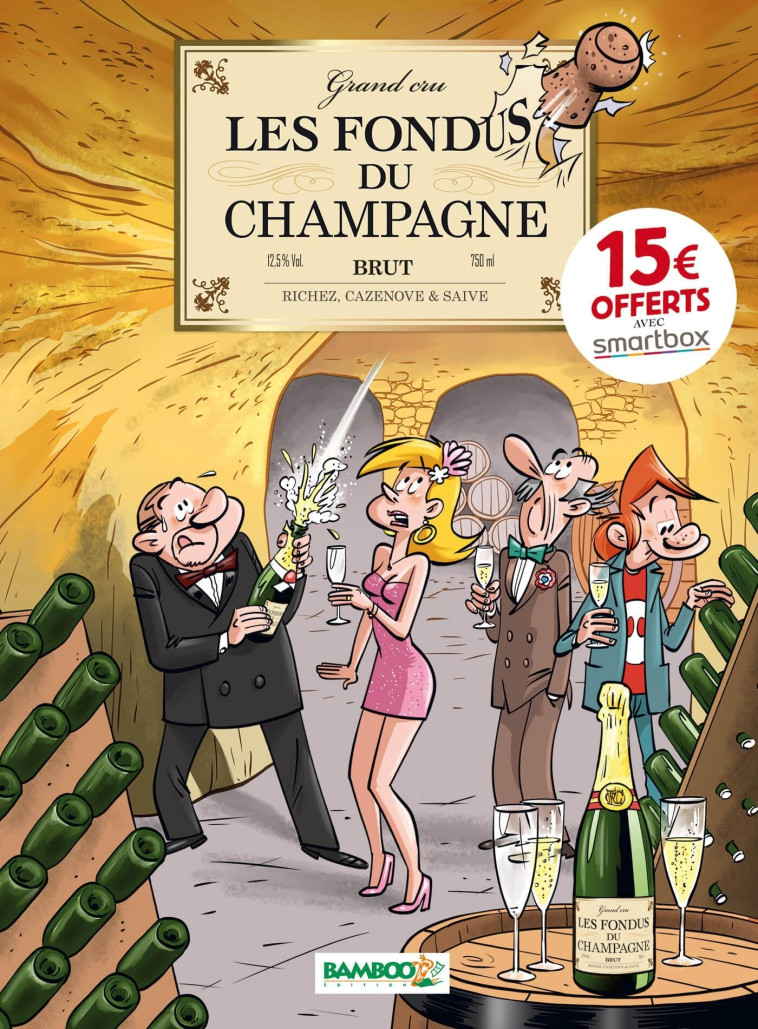 Les Fondus du vin : Champagne - OP 2022 - Hervé Richez - BAMBOO