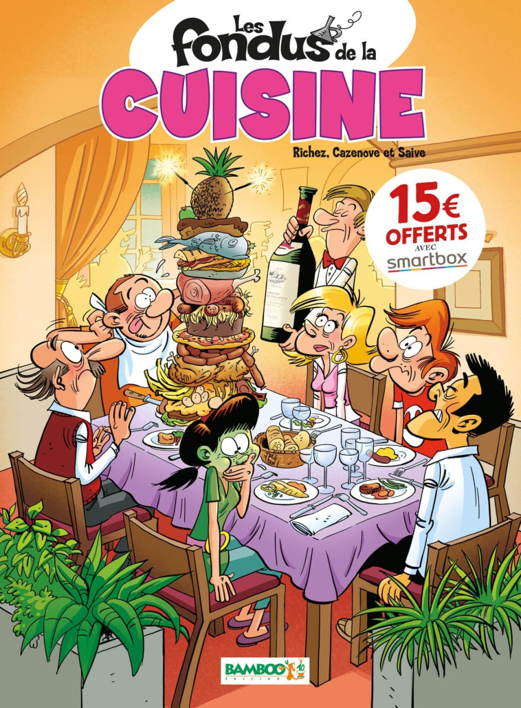 Les Fondus de la cuisine - tome 01 - OP 2022 - Hervé Richez - BAMBOO