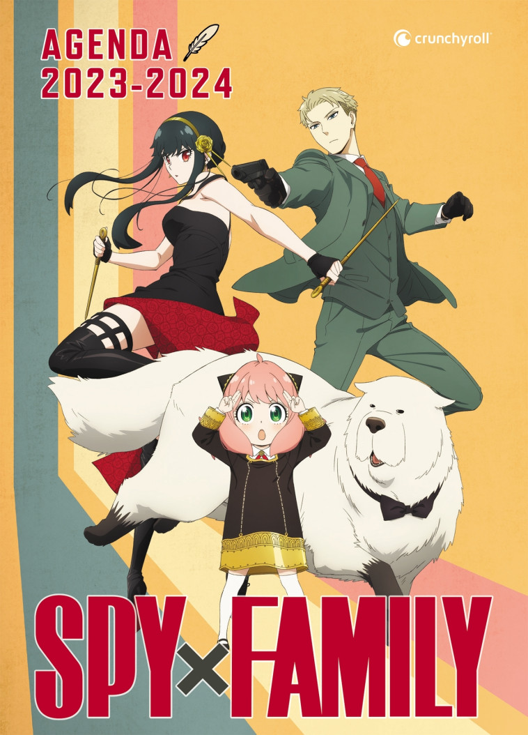 Agenda Scolaire 2023/2024 Spy X Family - XXX - CRUNCHYROLL