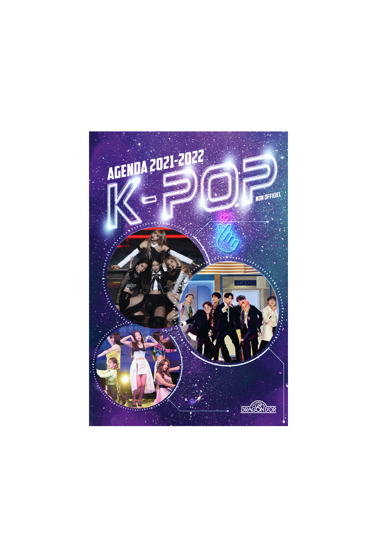 K-pop - Agenda 2021-2022 - CLAIRE SIMON - DRAGON D OR