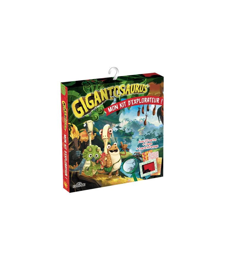 Gigantosaurus - Mon kit d'explorateur ! -  Collectif - DRAGON D OR