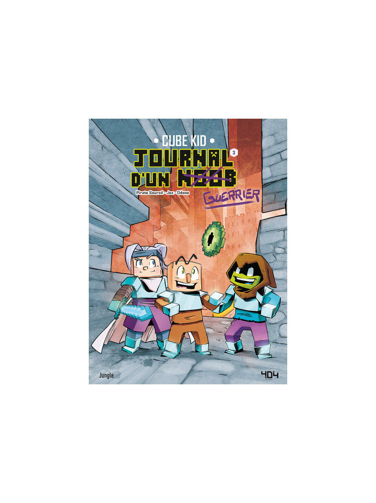 Journal d'un Noob - tome 3 La traversée du désert -  Cube Kid - JUNGLE