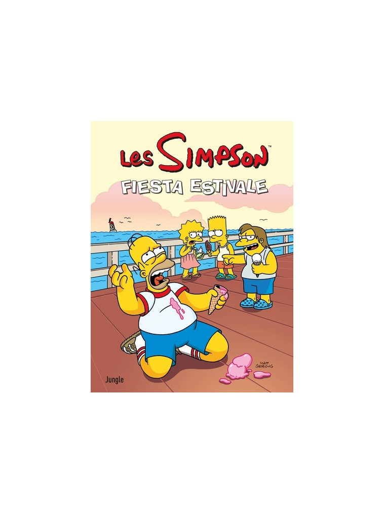 Les Simpson - Tome 45 Fiesta estivale - Matt Groening - JUNGLE